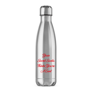 Your Secret Santa - Rude Water Bottles - Slightly Disturbed - Image 1 of 2