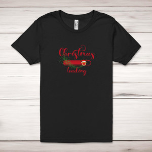 Christmas Loading - Novelty Adult T-Shirts - Slightly Disturbed - Image 1 of 9