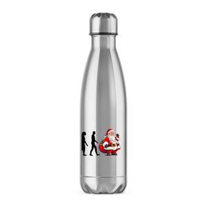 Evolution Of Christmas - Novelty Water Bottles - Slightly Disturbed - Image 1 of 3