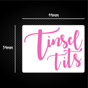 Tinsel Tits - Rude Sticker Packs - Slightly Disturbed - Image 1 of 1