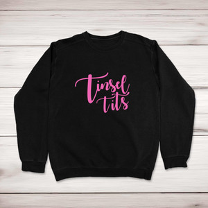 Tinsel Tits - Rude Sweatshirts - Slightly Disturbed - Image 1 of 2