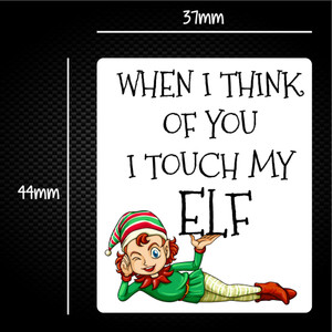 Touch My Elf - Rude Sticker Packs - Slightly Disturbed - Image 1 of 1