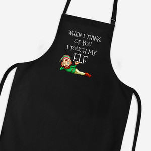 Touch My Elf - Rude Aprons - Slightly Disturbed - Image 1 of 3