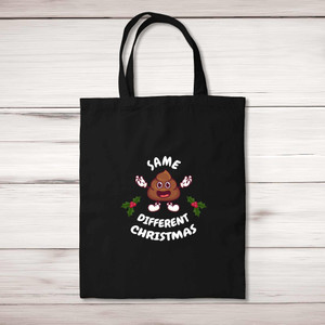 Same Shit Different Christmas - Rude Tote Bags - Slightly Disturbed - Image 1 of 5