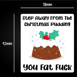 Christmas Pudding - Rude Sticker Packs - Slightly Disturbed - Image 1 of 1