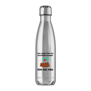 Christmas Pudding - Rude Water Bottles - Slightly Disturbed - Image 1 of 3