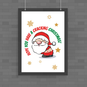 Cracking Christmas - Rude Posters - Slightly Disturbed - Image 1 of 1