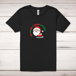Cracking Christmas - Rude Adult T-Shirts - Slightly Disturbed - Image 1 of 9