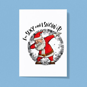 I'm Sexy And I Snow It - Novelty Greeting Cards - Slightly Disturbed - Image 1 of 1
