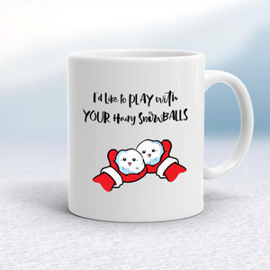 Hairy Snowballs - Rude Mugs - Slightly Disturbed - Image 1 of 12