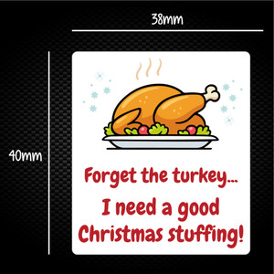 Christmas Stuffing - Rude Sticker Packs - Slightly Disturbed - Image 1 of 1