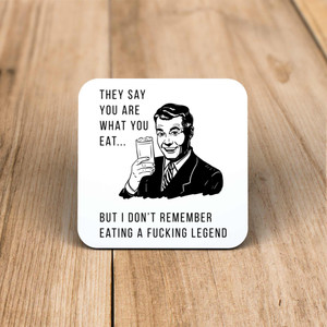 They Say You Are What You Eat - Rude Coaster - Slightly Disturbed - Image 1 of 1