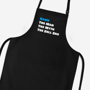 Personalised The Man The Myth - Rude Aprons - Slightly Disturbed - Image 1 of 3