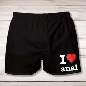 I Love Anal - Rude Men's Underwear - Slightly Disturbed - Image 1 of 2