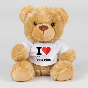 I Love My Butt Plug - Rude Swear Bear - Slightly Disturbed - Image 1 of 2