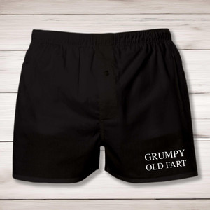 Grumpy Old Fart - Rude Men's Underwear - Slightly Disturbed - Image 1 of 2