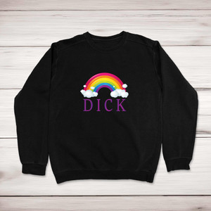 Rainbow Swearing - Rude Sweatshirts - Slightly Disturbed - Image 1 of 6