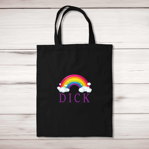 Rainbow Swearing - Rude Tote Bags - Slightly Disturbed