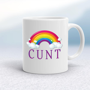 Rainbow Swearing - Rude Mugs - Slightly Disturbed - Image 1 of 39
