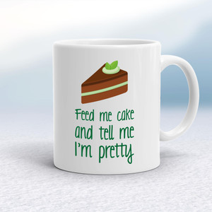 Feed Me Cake - Novelty Mugs - Slightly Disturbed - Image 1 of 14
