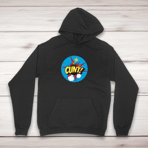 Cunt Bomb - Rude Hoodies - Slightly Disturbed - Image 1 of 2