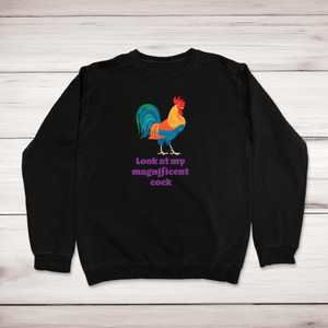 Magnificent Cock - Rude Sweatshirts - Slightly Disturbed - Image 1 of 2
