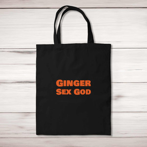 Ginger Sex God - Rude Tote Bags - Slightly Disturbed