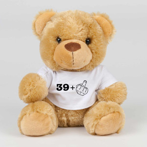 29+, 39+, 49+ or 59+ Middle Finger - Rude Swear Bear - Slightly Disturbed - Image 1 of 8