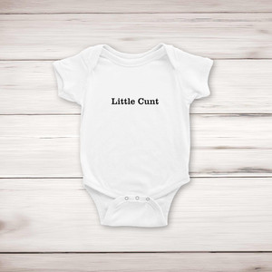 Little Cunt - Rude Babygrows & Sleepsuits - Slightly Disturbed - Image 1 of 4