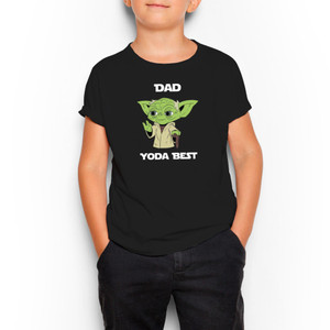 Dad Yoda Best - Geeky Kids T-Shirts - Slightly Disturbed - Image 3 of 3