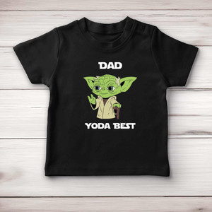 Dad Yoda Best - Geeky Baby T-Shirts - Slightly Disturbed - Image 4 of 4