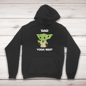 Dad Yoda Best - Geeky Hoodies - Slightly Disturbed - Image 1 of 2