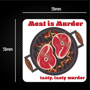 Meat Is Murder - Novelty Sticker Packs - Slightly Disturbed - Image 1 of 1