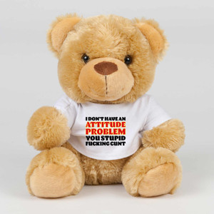 Attitude Problem - Rude Swear Bear - Slightly Disturbed - Image 1 of 2