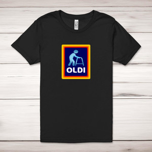 OLDI - Novelty Adult T-Shirt - Slightly Disturbed
