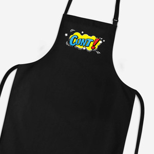Pop Art Style Cunt - Rude Aprons - Slightly Disturbed - Image 1 of 3