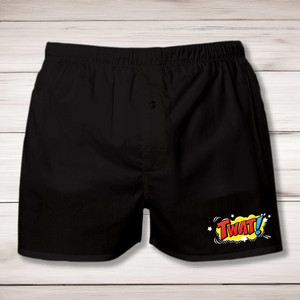 Pop Art Style Twat - Rude Men's Underwear - Slightly Disturbed - Image 1 of 2