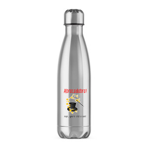 Abracadabra! Nope You're Still A Cunt - Rude Water Bottles - Slightly Disturbed - Image 1 of 2