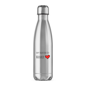 Happy Valentines Day Swearing - Rude Water Bottles - Slightly Disturbed - Image 1 of 6