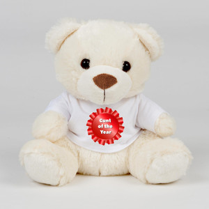 Cunt of the Year - Rude Swear Bear - Slightly Disturbed - Image 1 of 1