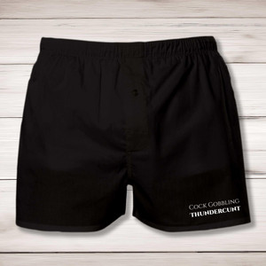 Cock Gobbling Thundercunt - Rude Men's Underwear - Slightly Disturbed - Image 1 of 2