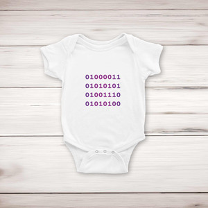 Binary Cunt - Rude Babygrows & Sleepsuits - Slightly Disturbed - Image 1 of 4