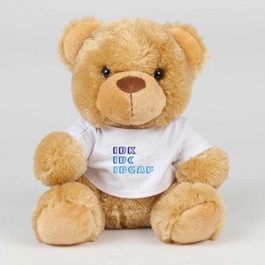 IDGAF - Novelty Swear Bear - Slightly Disturbed - Image 1 of 2