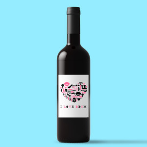 I Love BDSM - Rude Wine/Beer Labels - Slightly Disturbed - Image 1 of 1