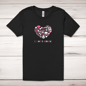 I Love BDSM - Rude Adult T-Shirt - Slightly Disturbed