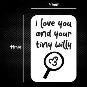 Tiny Willy - Rude Sticker Packs - Slightly Disturbed - Image 1 of 1