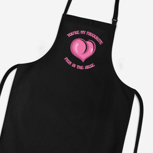 Favourite Pain In The Arse - Rude Aprons - Slightly Disturbed - Image 1 of 2