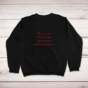 I Get Really Wet - Rude Sweatshirts - Slightly Disturbed - Image 1 of 2