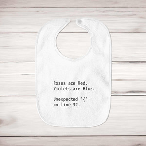 Roses Are Red - Geeky Bibs - Slightly Disturbed - Image 1 of 4