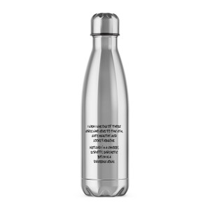 I Wish I Was - Rude Water Bottles - Slightly Disturbed - Image 1 of 4